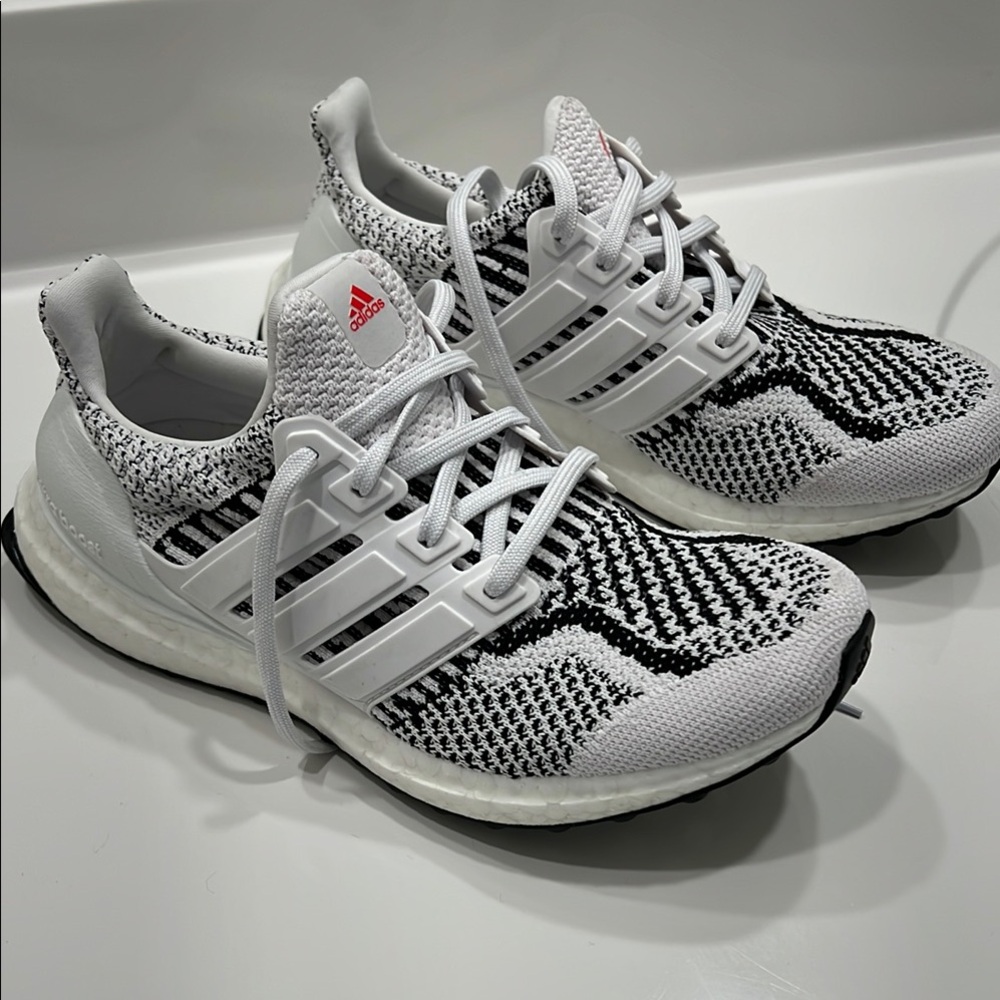adidas White and Black Sneakers